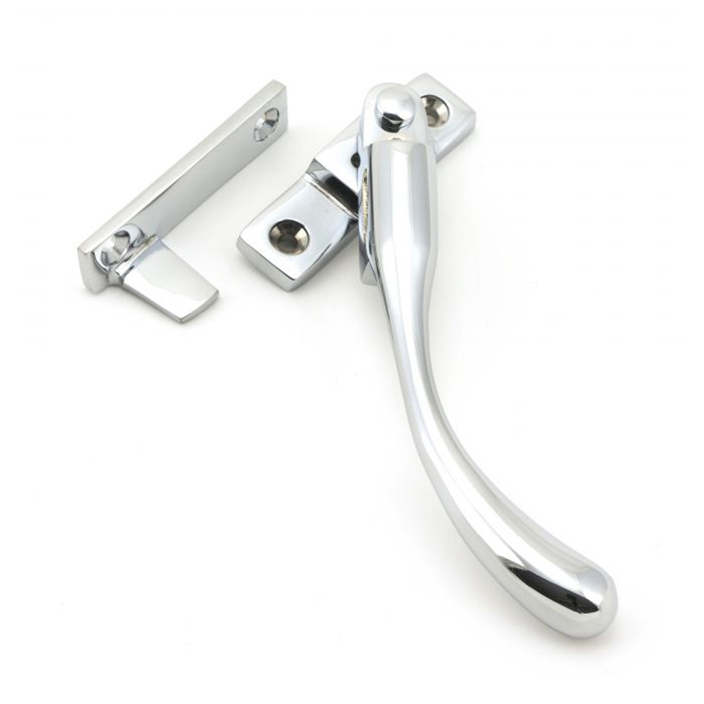 From the Anvil Night-Vent Locking Peardrop Fastener - Polished Chrome (Right Hand)